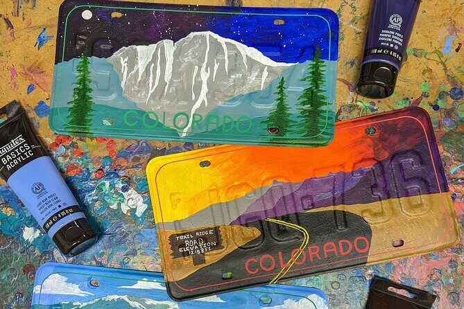 Colorado or Bust! Painted License Plate Class - What Makes This Experience Stand Out?