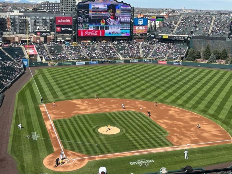 Colorado Rockies Baseball Game Rooftop Experience Ticket - Key Points