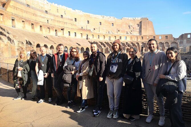 Colosseum Arena Floor & Ancient Rome Semi Private Tour Max 6 PPL - FAQ