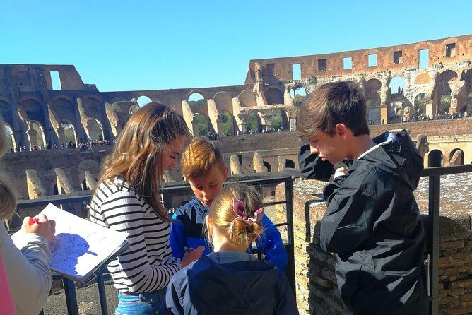Colosseum Tour for Kids with Caesars Palace & Roman Forums - What to Expect from the Itinerary