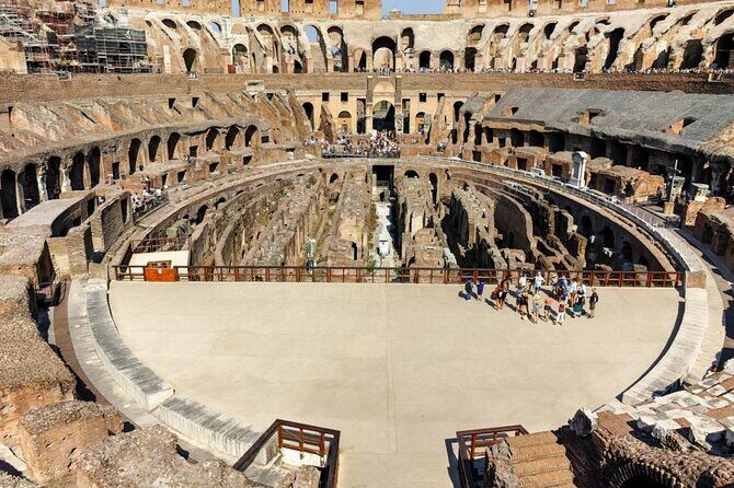 Colosseum Underground Tour with Gladiators Arena in a Group - FAQs