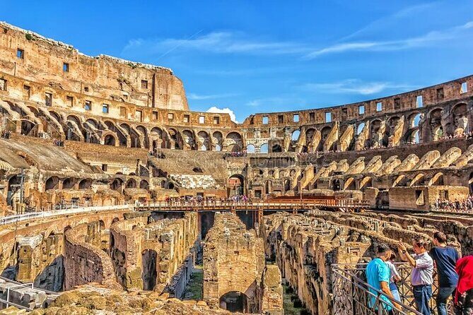 Colosseum with Arena & Roman Forum Guided Tour - The Itinerary in Detail
