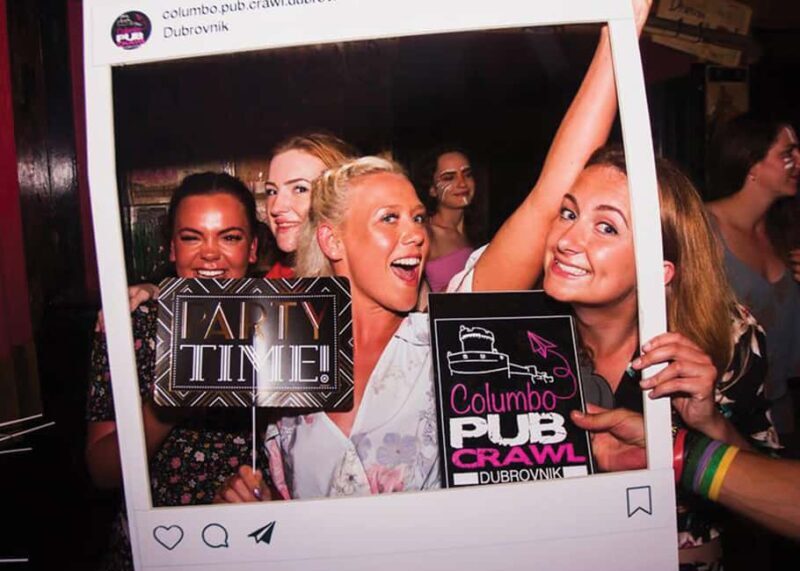 Columbo Pub Crawl Dubrovnik - Key Points