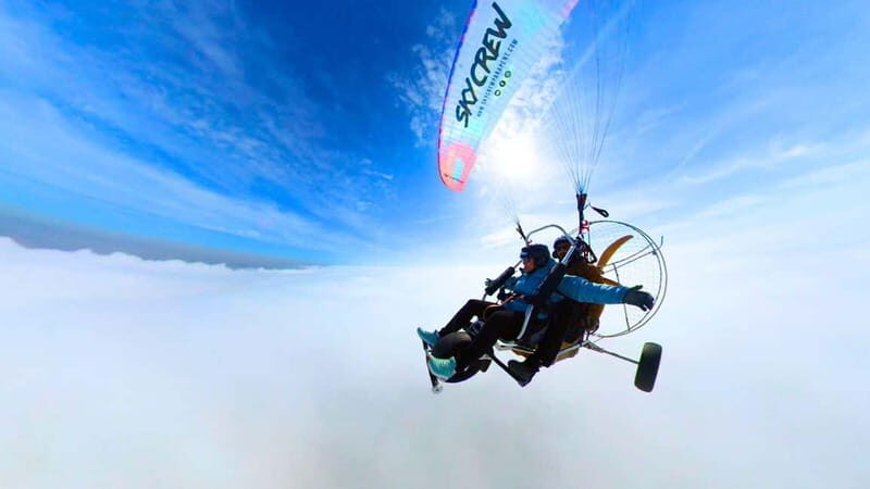 Coma-Ruga: Paramotor flight with photo and video report - Key Points