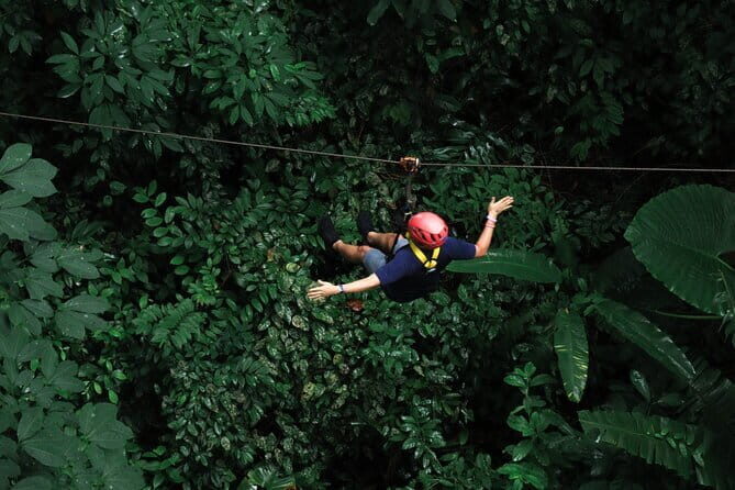 Combine World C Zipline Adventure at Hanuman World - The Jungle Roller Coaster: An 800m Adventure