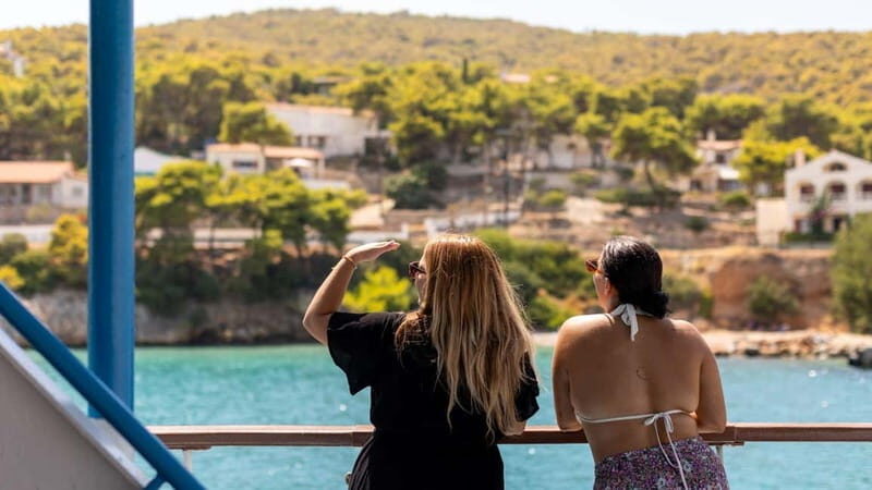 Combo: Acropolis Ticket & Saronic Swimming Cruise Experience - The Cruise: Island Hopping and Relaxation