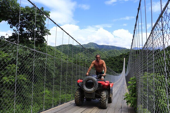 Combo ATV Jorullo Bridge + zip lines + mule ride - What Travelers Say