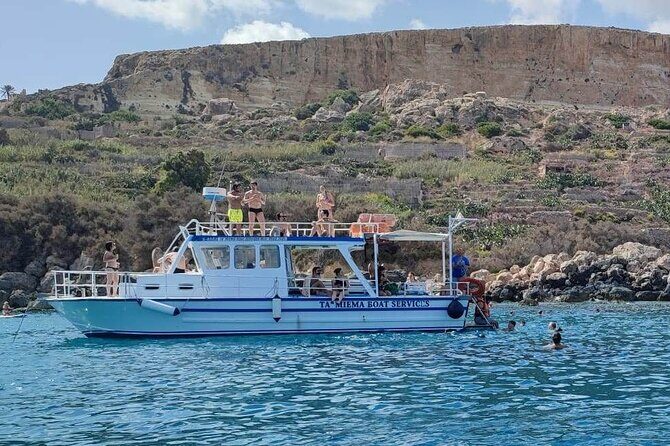Comino Blue Lagoon and Gozo Private Boat Charter: Lucky Lady Boat - Discover the Beauty of Malta’s Coastline with the Lucky Lady Boat Tour