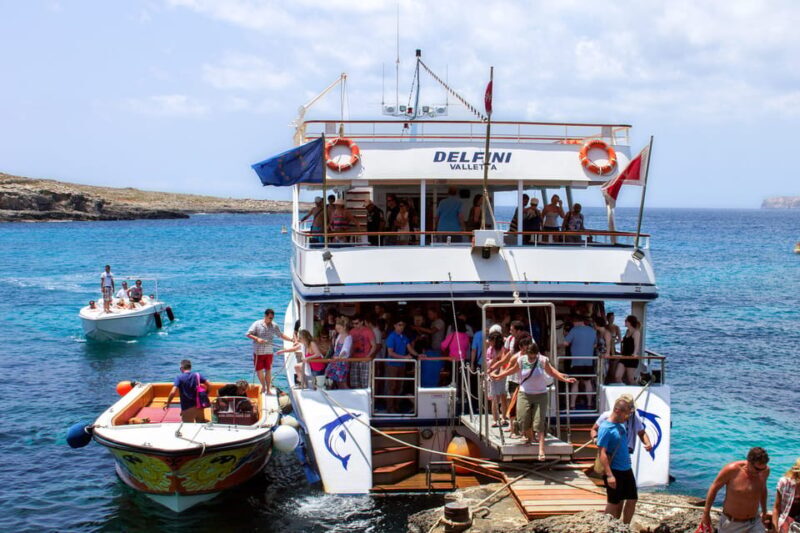Comino & Blue Lagoon Cruise inc Photo Stop at Crystal Lagoon - FAQs