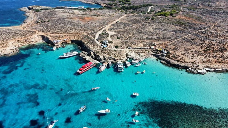 Comino Blue Lagoon & Crystal Lagoon - 3 Bay Cruise - Key Points
