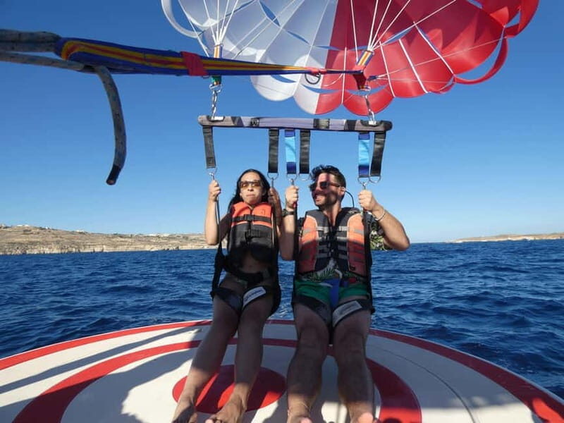 Comino: Blue Lagoon Parasailing Experience - Key Points