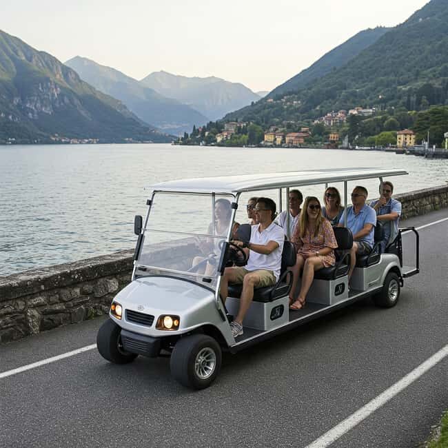 Como & Cernobbio delight  Golf Car Tour  3 hours - Exploring Como & Cernobbio in Style