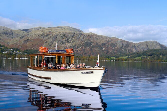 Coniston Water Wild Cat Island Cruise Yellow Route - Starting Point and General Setting