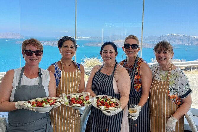 Cooking Class and Wine Tasting in Santorini - Frequently Asked Questions