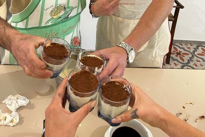 Cooking class with Pasta, mozzarella and Tiramisu with wine - FAQ