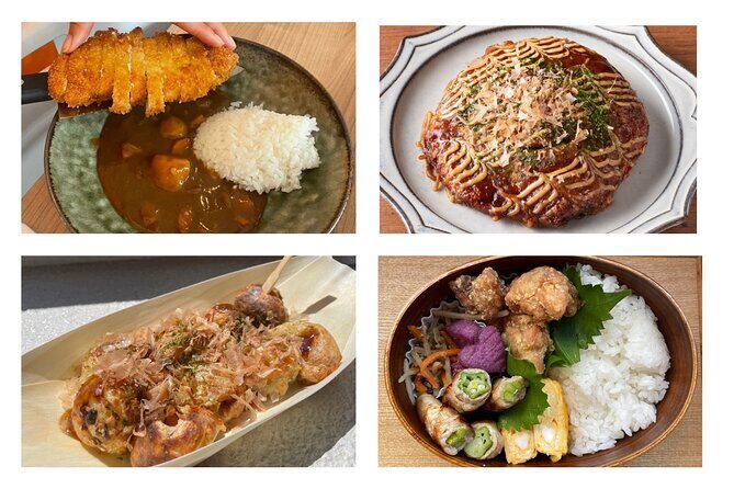 Cooking Ramen&Gyoza/KatsuCurry/Bento/Okonomiyaki+Store Tour@Osaka - Key Points