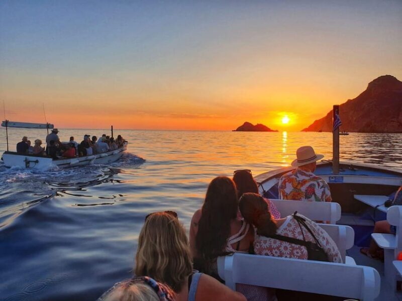 Corfu Paleokastritsa Paradise SUNSET CRUISE - Exploring the Coastal Caves and Beaches