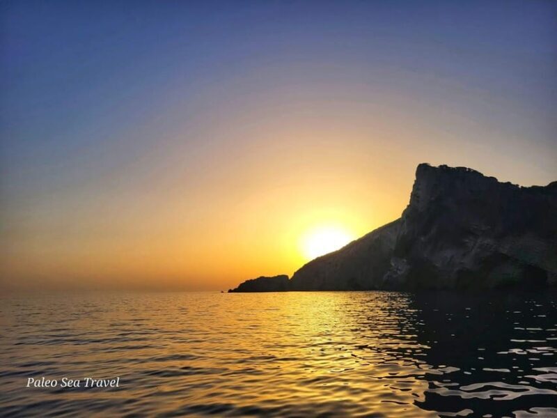 Corfu Paleokastritsa Paradise SUNSET CRUISE - Sunset Magic and Rocky Formations