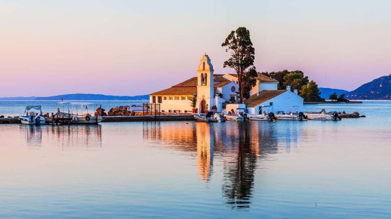 Corfu: Private Paleokastritsa, Kanoni and Town Van Tour - Corfu: Private Paleokastritsa, Kanoni and Town Van Tour