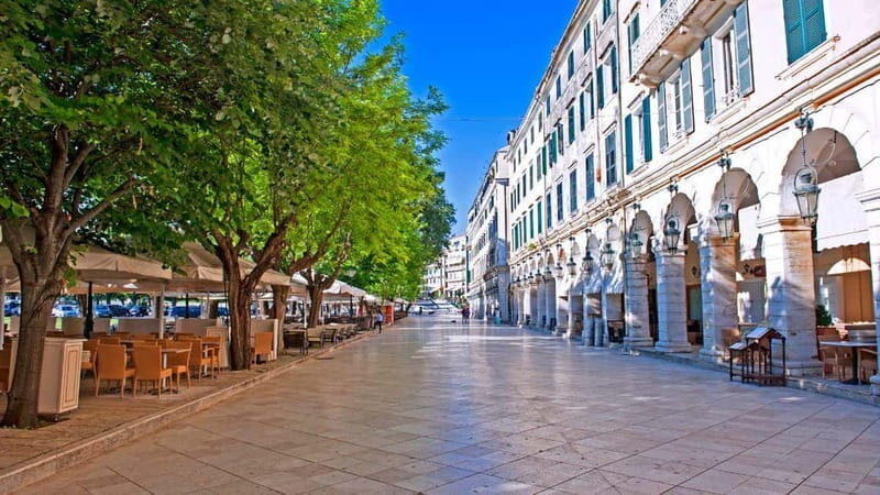 Corfu: Private Paleokastritsa, Kanoni and Town Van Tour - Corfu Town: Culture, Shopping, and Lively Streets