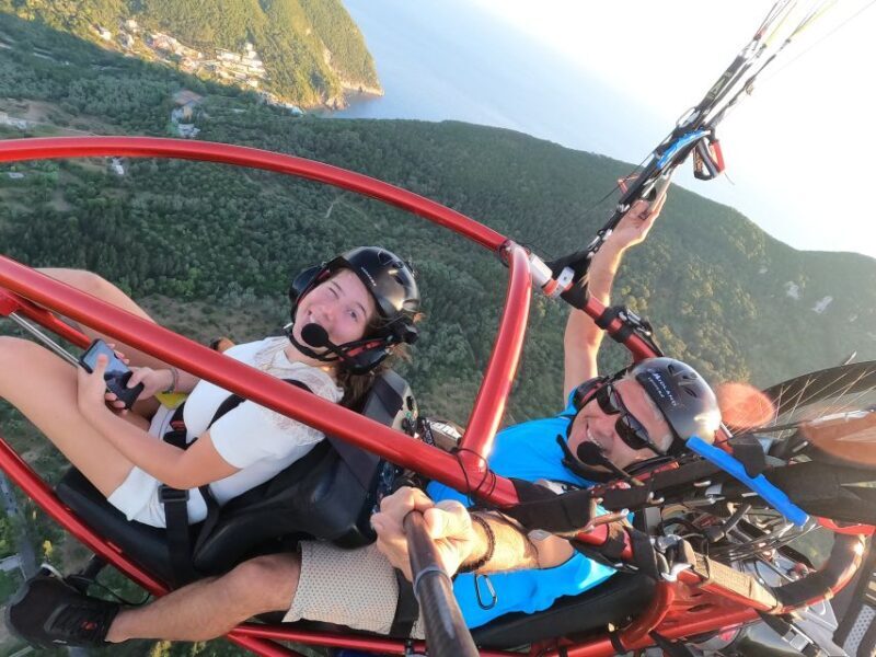 Corfu: Tandem Paratriking Flight over Corfu - Key Points