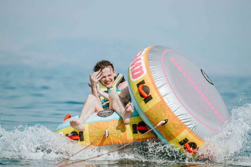 Corfu: Watersports - Inflatable Rides near Corfu Town - An In-Depth Look at the Inflatable Water Rides