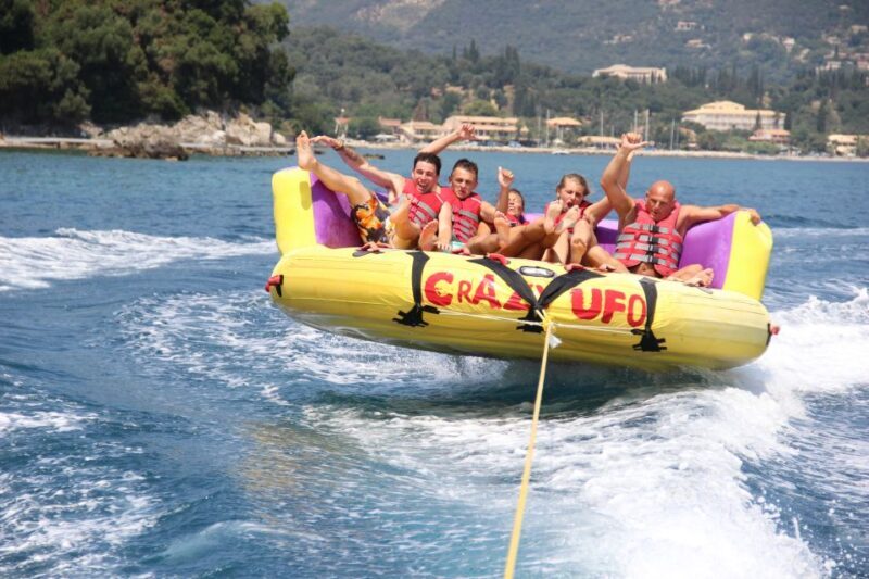 Corfu: Watersports - Inflatable Rides near Corfu Town - Who Should Skip This?