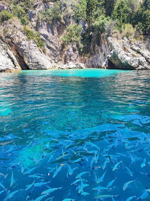 Corfu:Private Sailing Cruise to the Caves of northeast coast - Key Points