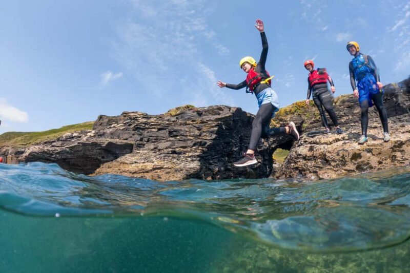 Cornwall: Beginner Coasteering Adventure at Praa Sands - An In-Depth Look at the Cornwall Coasteering Experience