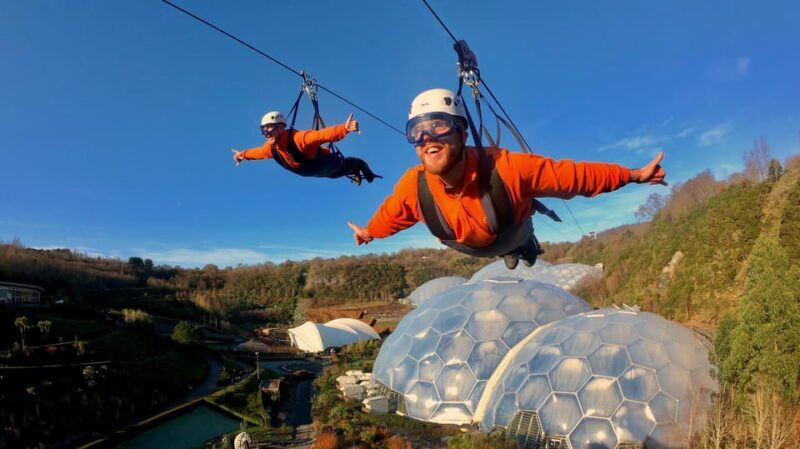 Cornwall: Eden Project Zip Wire Experience - The Setting and Location