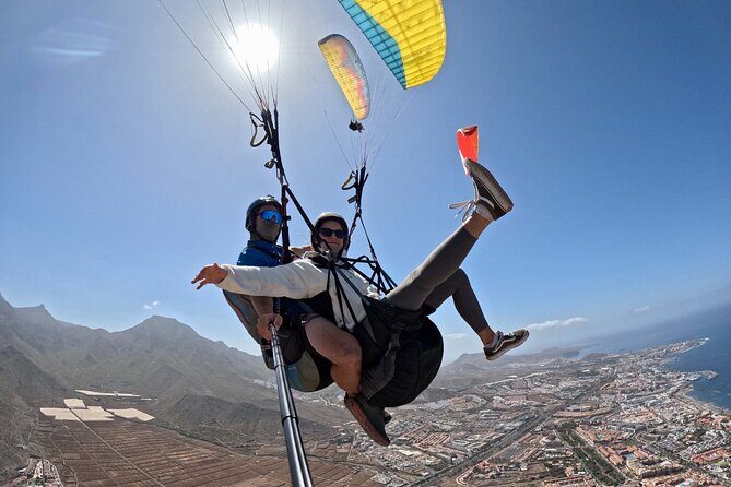 Costa Adeje paragliding, the best tandem flight in Tenerife - The Sum Up