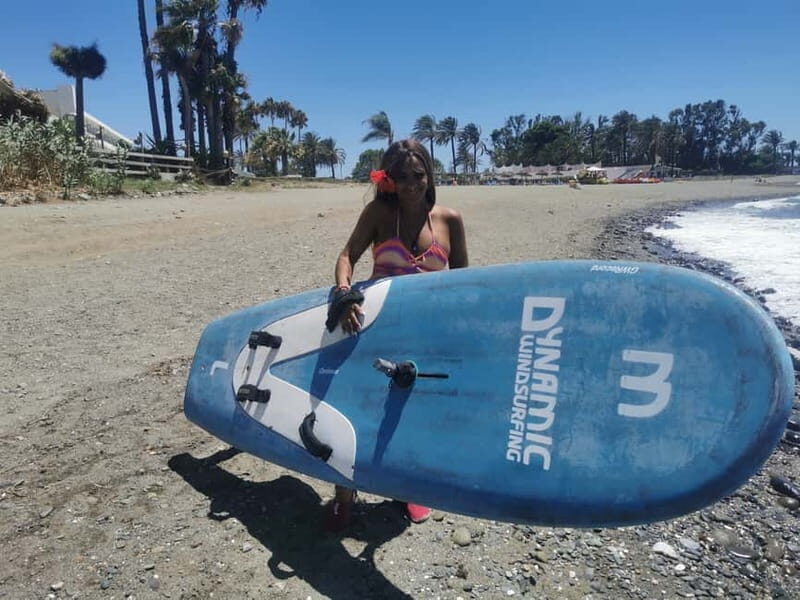 Costa del Sol: Beginner class Dynamic Windsurfing - Key Points