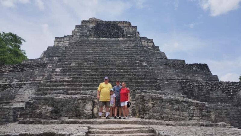 Costa Maya Port: Chacchoben Mayan Temples, crossing the Pineapple Town - Key Points