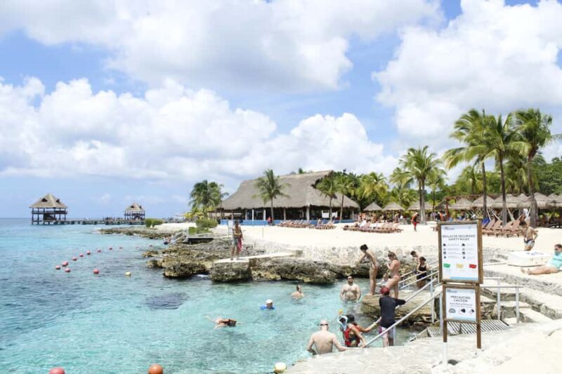 Cozumel: Chankanaab Park Admission+ Snorkel+ Welcome drink - Key Points