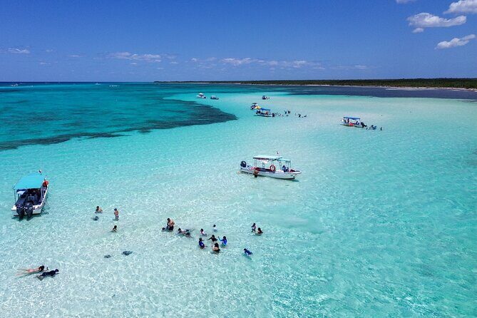 Cozumel: El Cielo Snorkel, KUZÁ Beach Day Pass, Buffet & Open Bar - Key Points