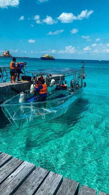Cozumel: Excursion Crystal Boat Tour with Snorkel & Drinks - Key Points