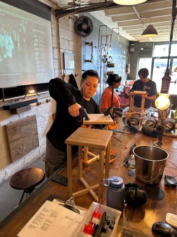 Craft a Side Table Woodworking Class - Brooklyn, NY - Who Should Consider This Experience?