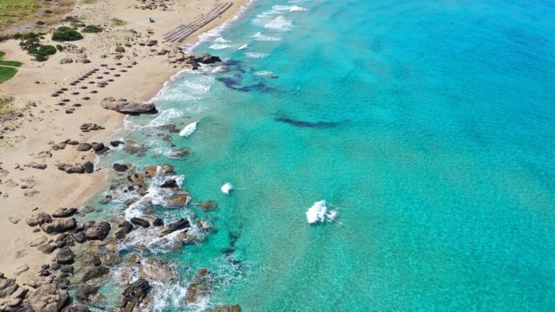 Crete: Falassarna Beach & Winery Visit Guided Trip - Key Points