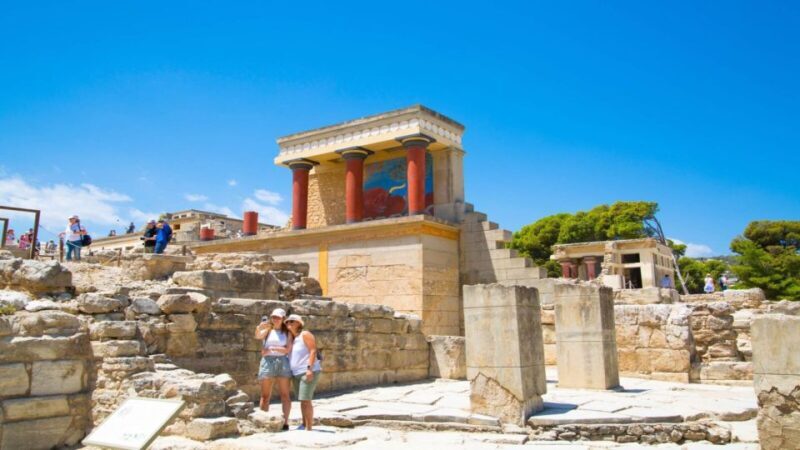 Crete: Knossos E-Ticket with Audio Guide & Optional Museum - Key Points