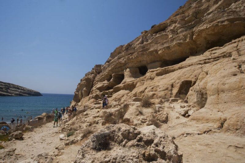 Crete: Matala Beach and Hippie caves, Red beach - What to Expect: The Practicalities and Highlights