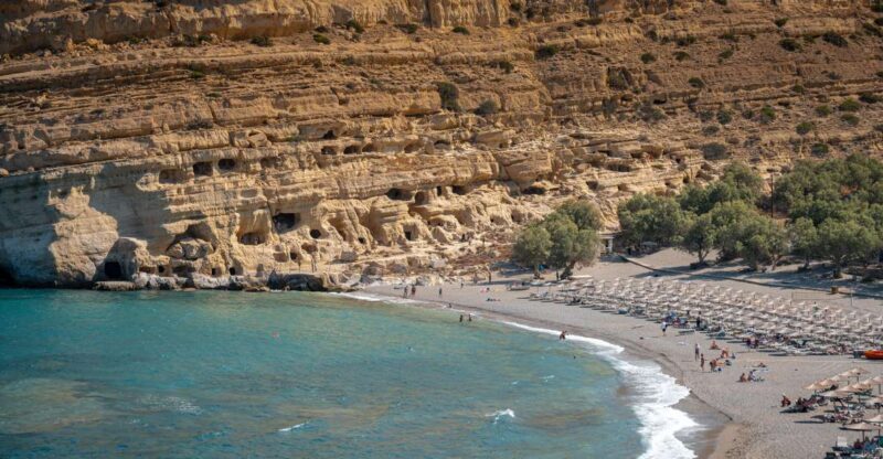 Crete: Matala Hippie Caves - Key Points