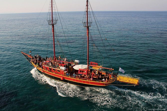 Crete Pirate Ship Cruise with the Black Rose to Stalis and Malia - An In-Depth Look at the Crete Pirate Ship Cruise