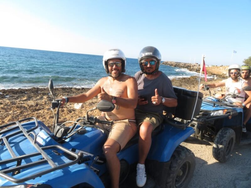 Crete Quad Safari Off-Road,Breathtaking Scenery&Amazing View - Stops and Scenic Highlights