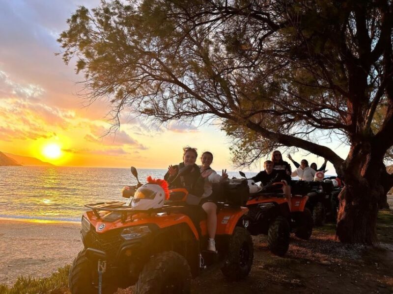Crete: Sunset or Morning Quad with Local Products Tasting - Connecting with Nature: Goats, Trails, and Views