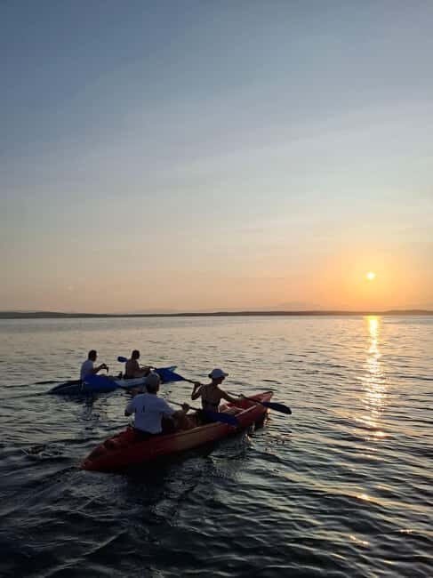 Crikvenica: Kayak & Cocktails Sunset Tour - The Itinerary in Detail