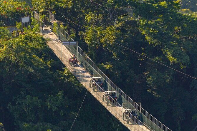 Cross the vehicle bridge with waterfall in RZR ATV - The Value Proposition