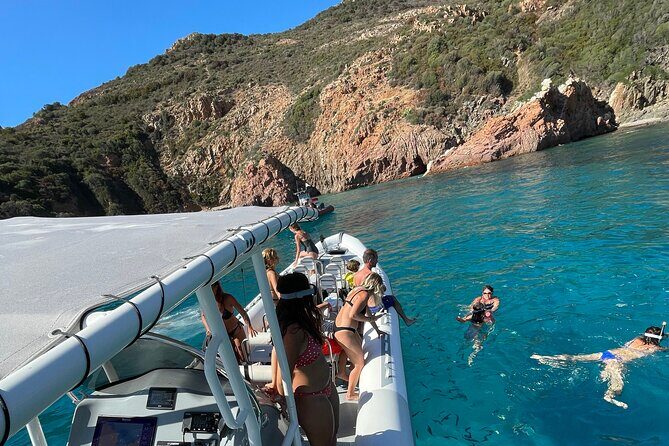Cruise Sunset Aperitif Scandola/Gulf Porto/Piana Boat 12p - Key Points