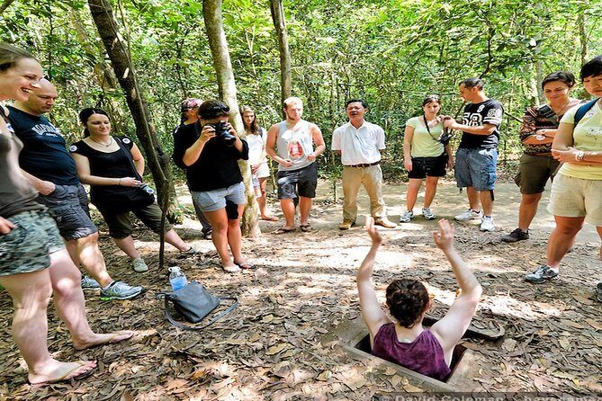 Cu Chi Tunnels Half Day - Small Group - Exploring the Tunnels