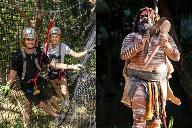 Currumbin Wildlife Sanctuary Pass + The Treetop Challenge - What to Expect: A Day Filled with Contrasts
