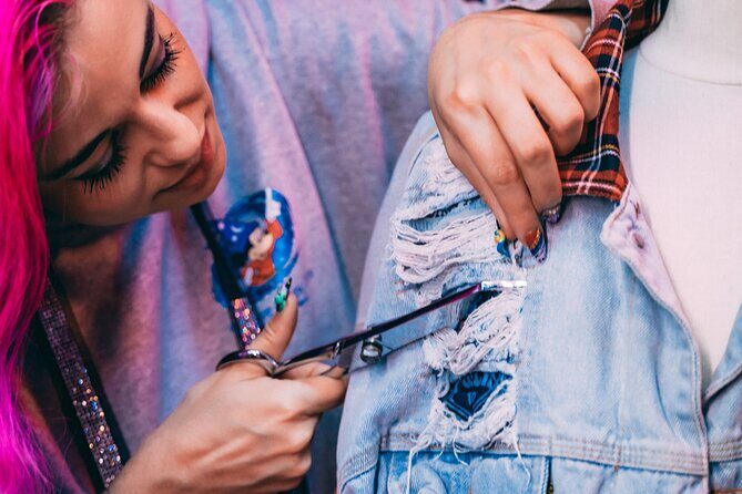 Custom a unique denim jacket with French celebrities designer - The Experience: Crafting Your Own Parisian Fashion Statement